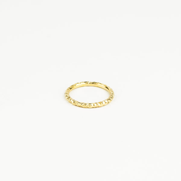 Elle Naz - Textured Ring - Size 7