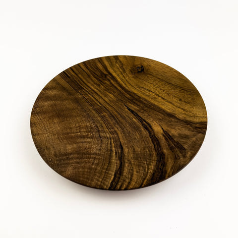 Jake Rockwood - Round Tray - Walnut 8.5"