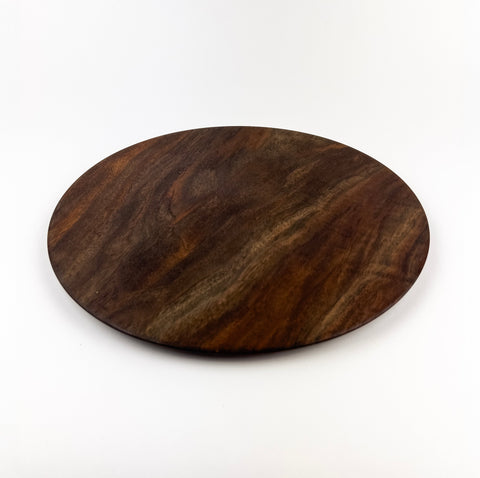Jake Rockwood - Round Tray - Walnut 13.5"
