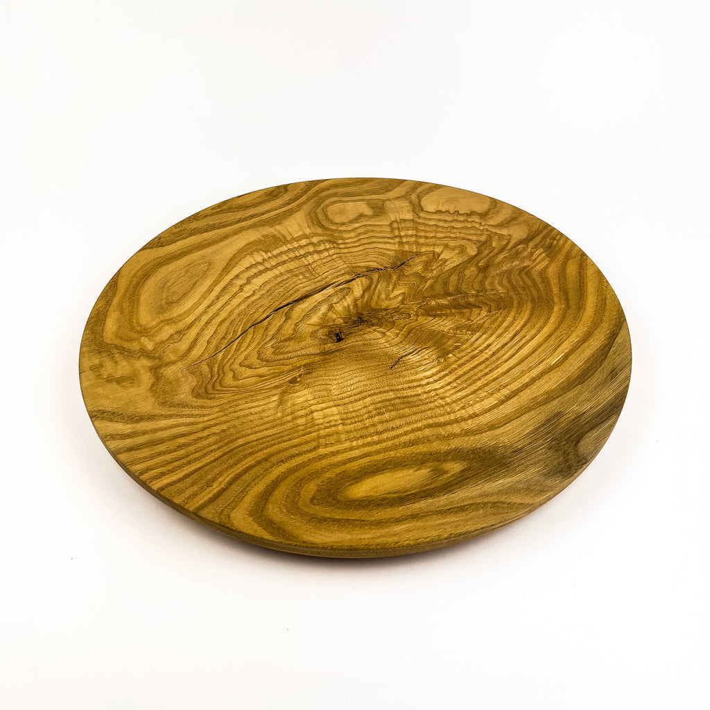 Jake Rockwood - Round Tray - Chestnut 15.25"