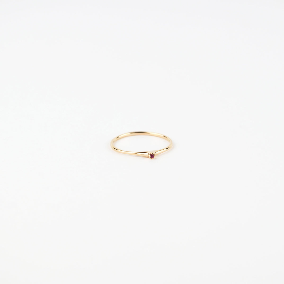 N + A - Petite Ruby Ring - Size 6