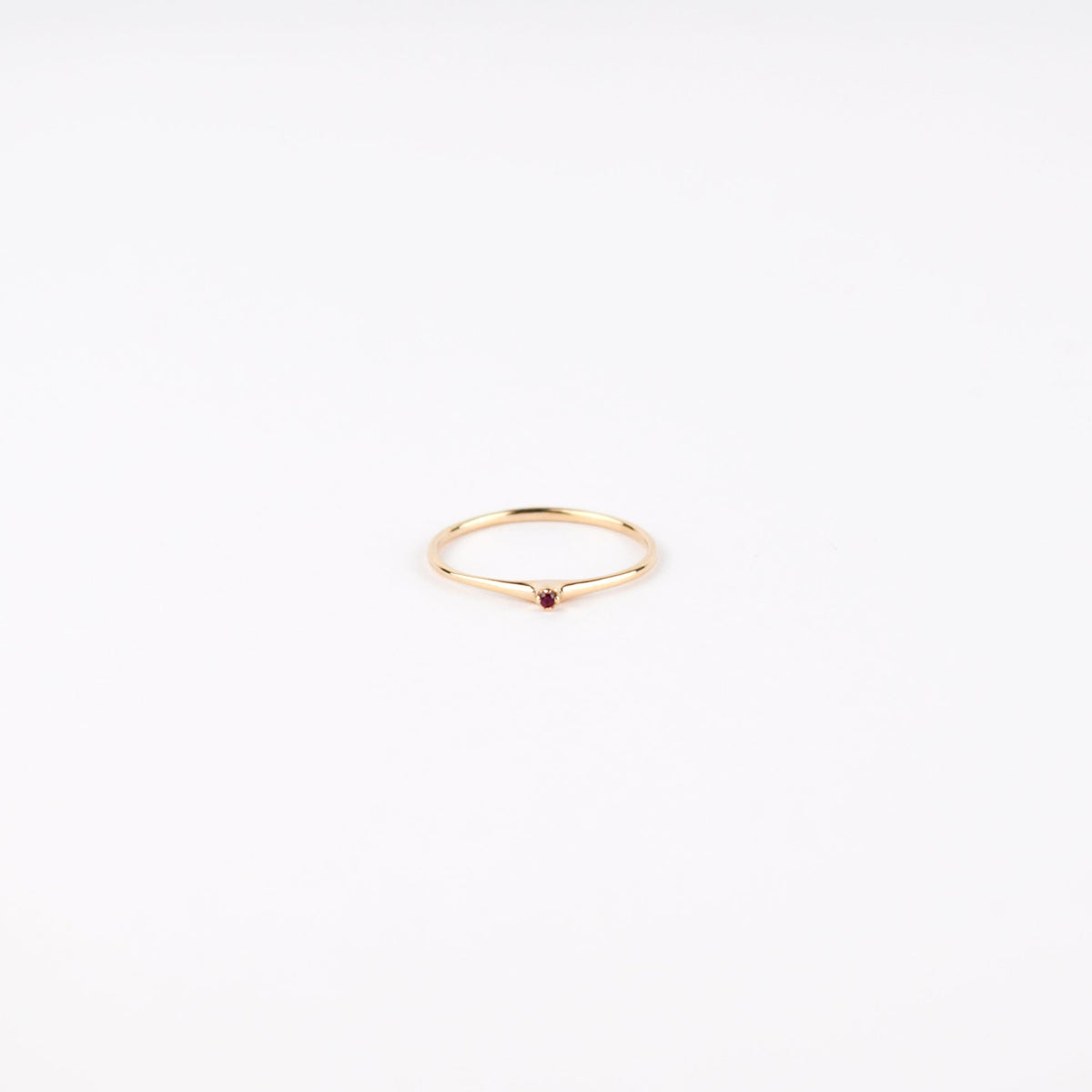 N + A - Petite Ruby Ring - Size 6
