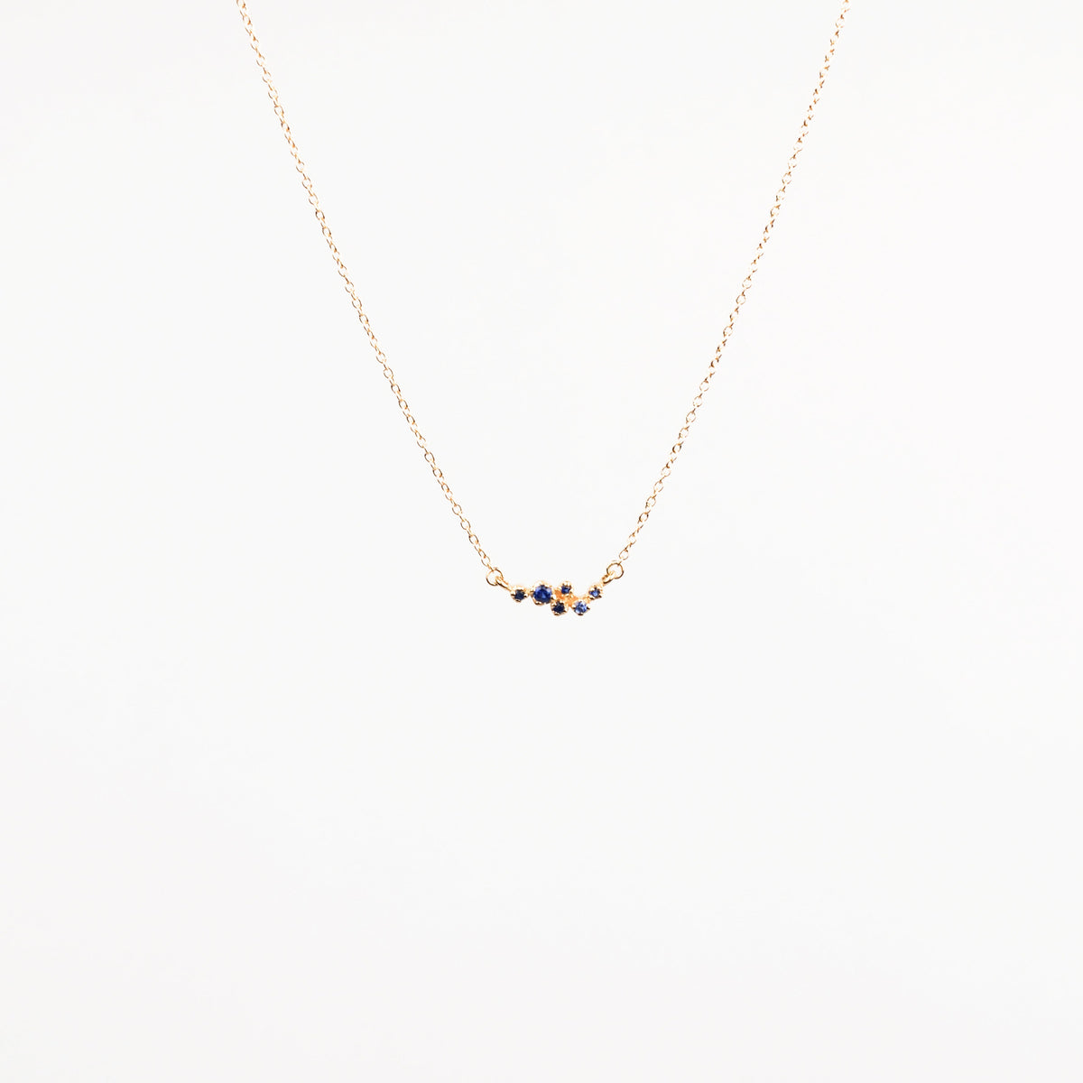 N + A - Kasumi Necklace with Blue Sapphire