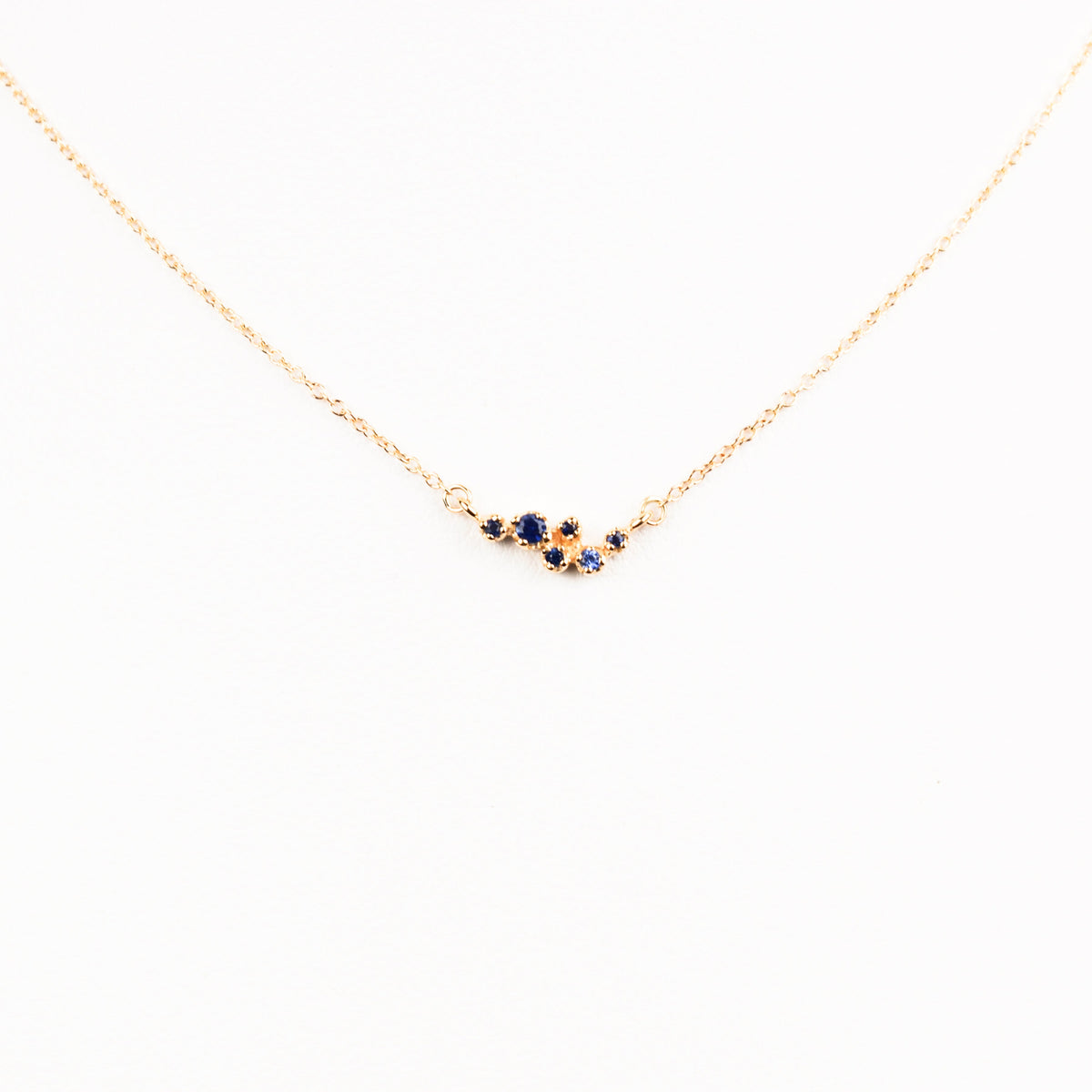 N + A - Kasumi Necklace with Blue Sapphire