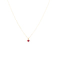 N + A - Ruby Drop Necklace