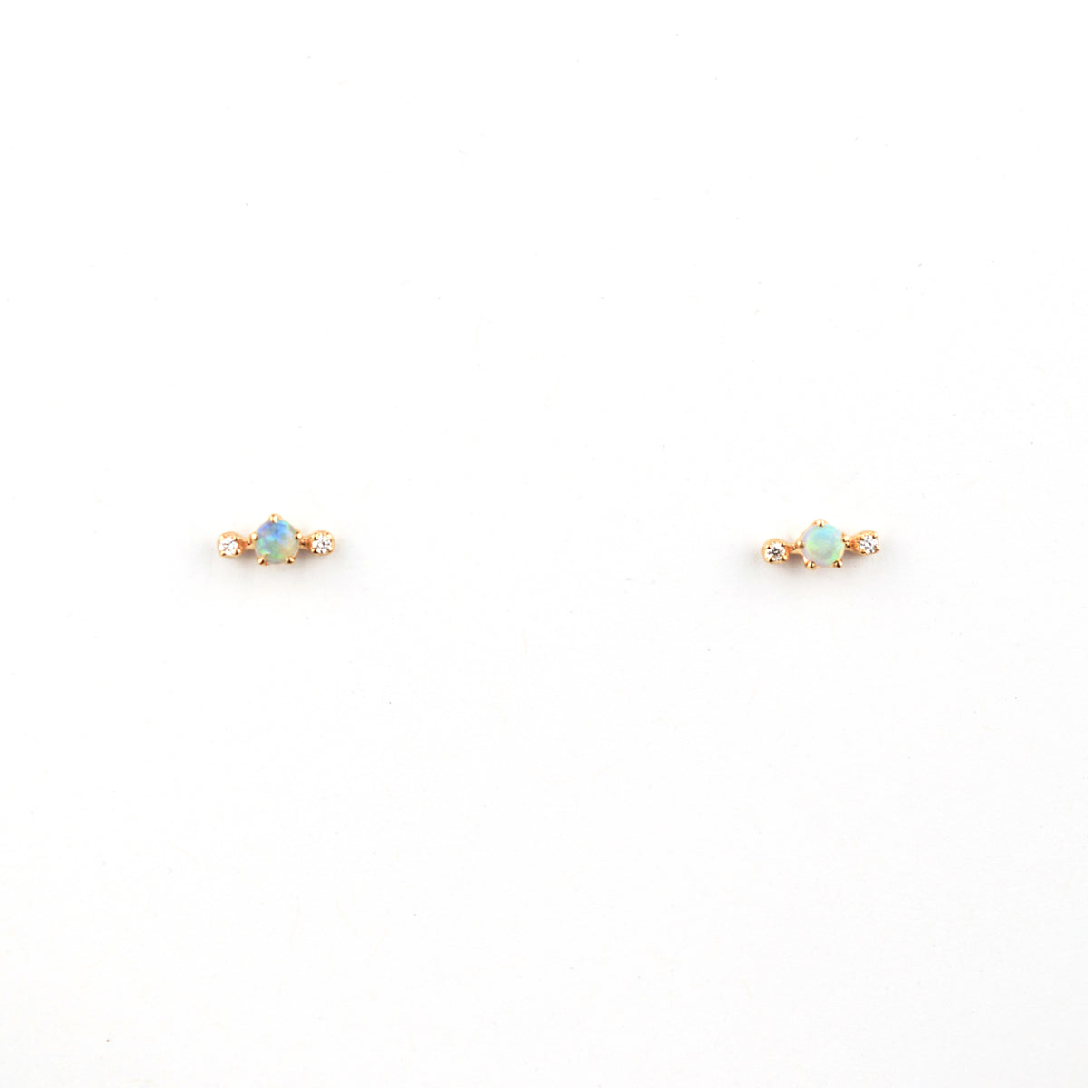 N + A - Candy Opal &amp; Diamond Earrings