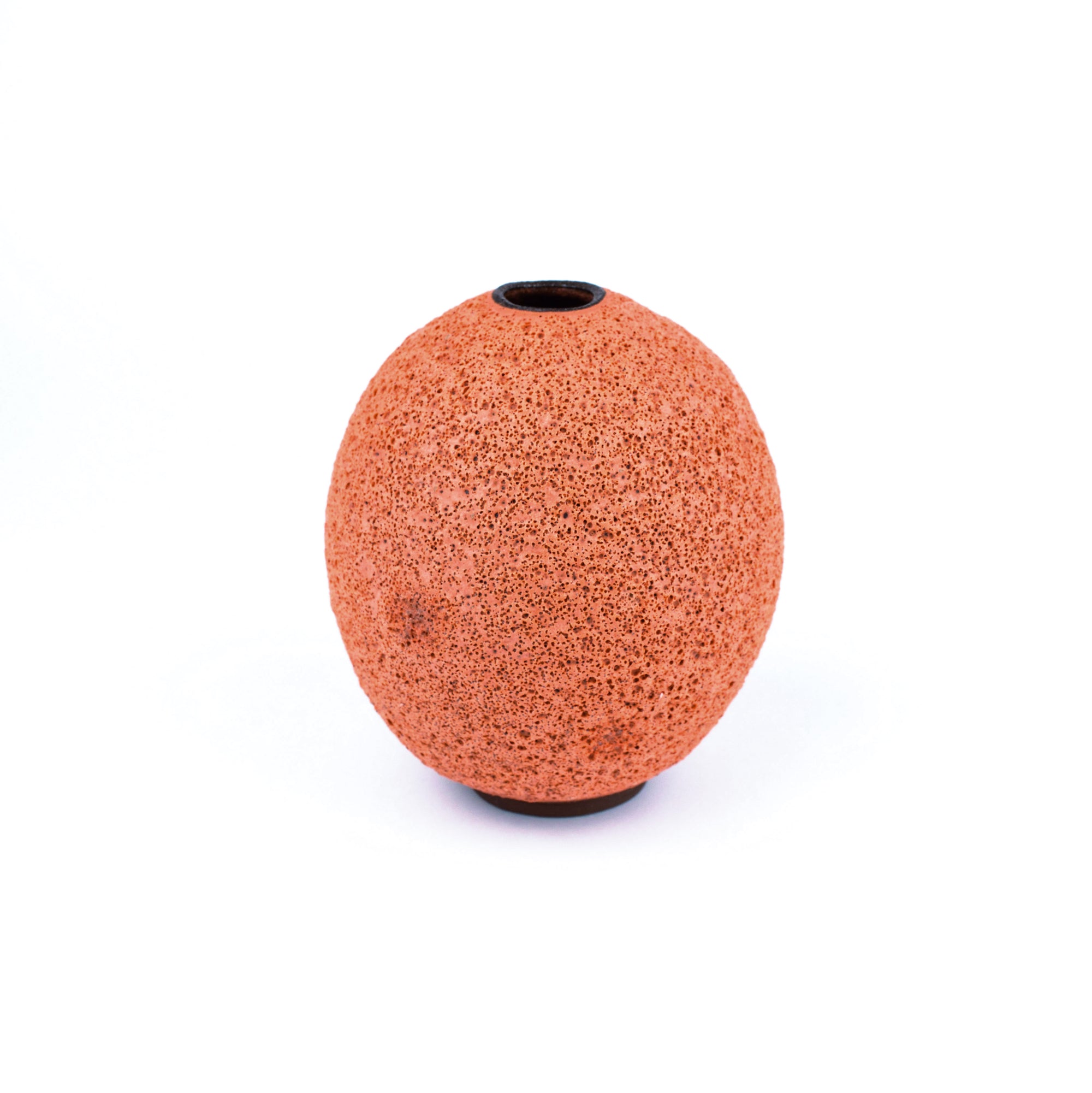Heather Rosenman - Lava Series Sphere - Coral 6"
