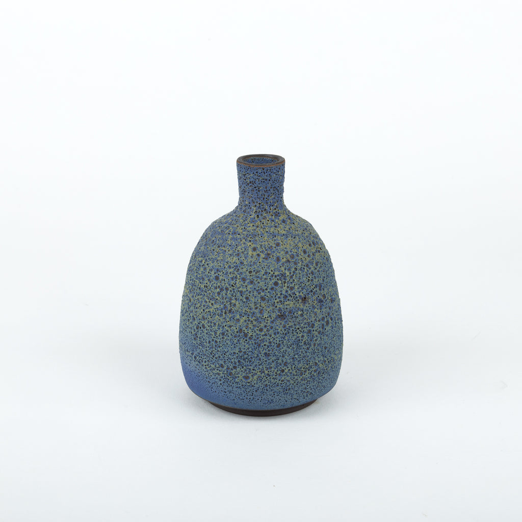 Heather Rosenman - Lava Series Bottle - Cobalt 5"