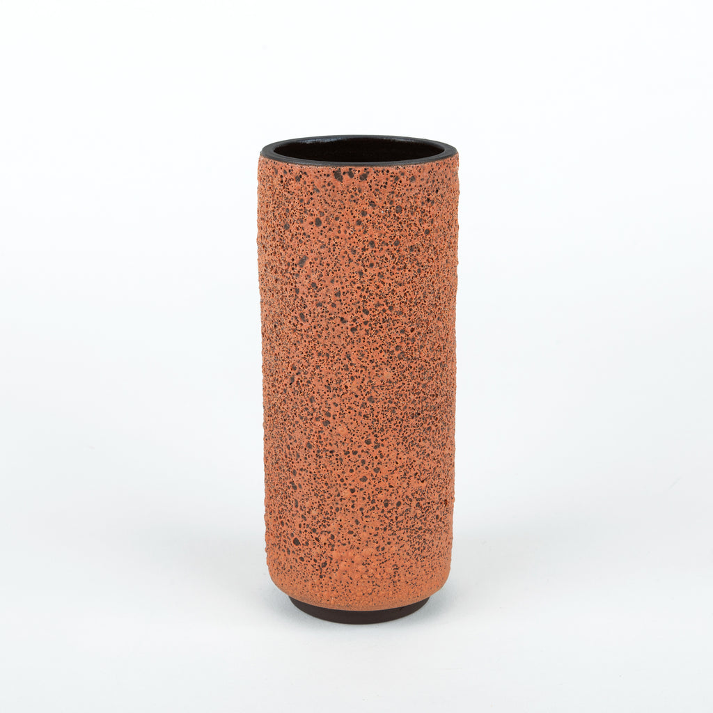 Heather Rosenman - Lava Series Cylinder - Coral 6"