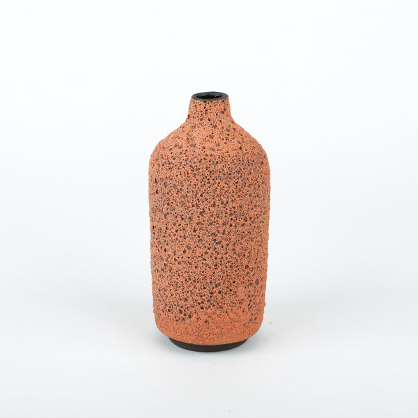Heather Rosenman - Lava Series Bottle - Coral 6"