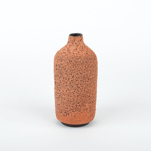 Heather Rosenman - Lava Series Bottle - Coral 6"