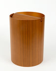 Molded Ply Wastebasket with Lid - Small