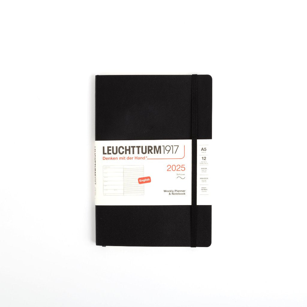 LEUCHTTURM1917 2025 Weekly Planner & Notebook - Medium (A5) Softcover