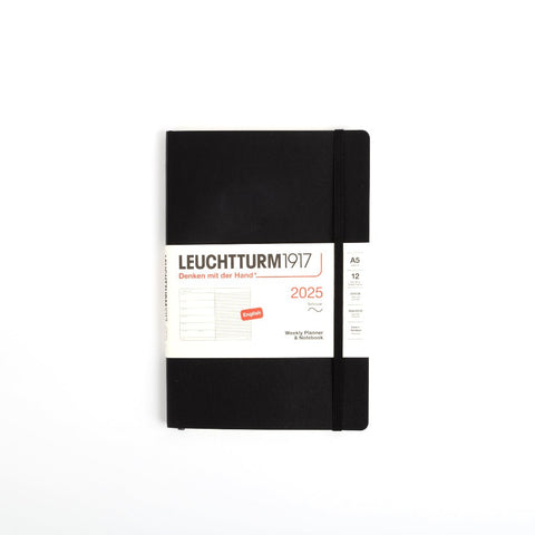 LEUCHTTURM1917 2025 Weekly Planner & Notebook - Medium (A5) Softcover