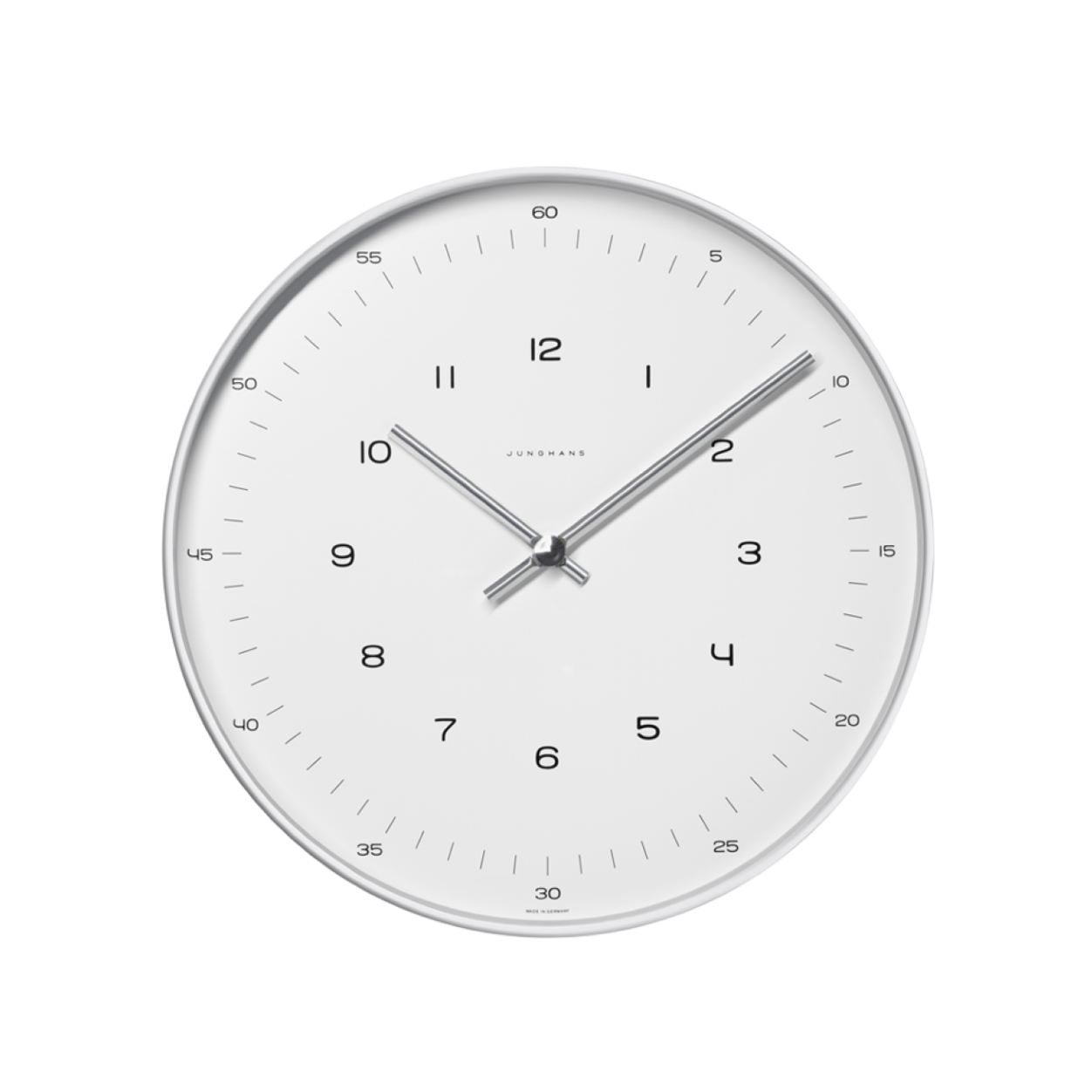 Max Bill Wall Clock Small - Numbers