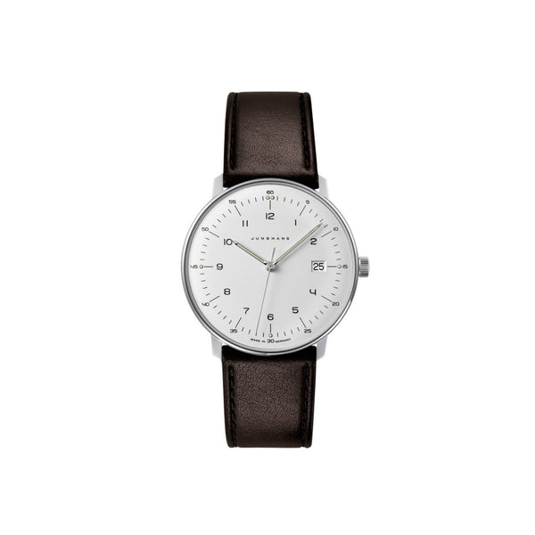 Max Bill Quartz Watch - Numbers with Date