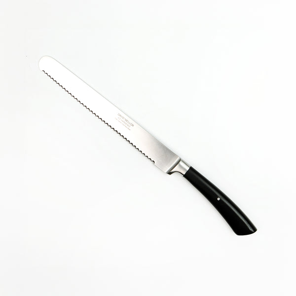 David Mellor Kitchen Knives - Black Handle Collection - Bread Knife