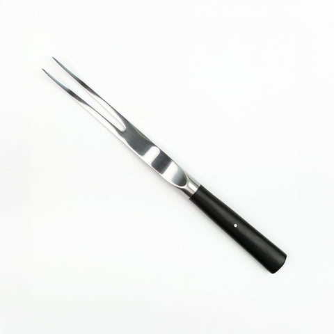 David Mellor Kitchen Knives - Black Handle Collection - Carving Fork