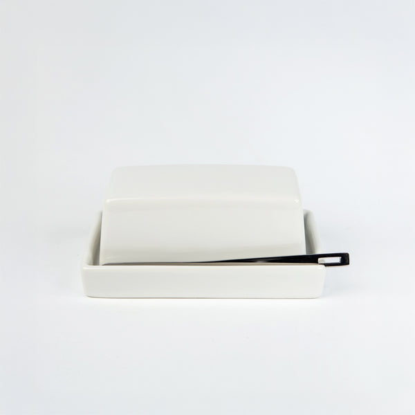 Butter Dish with Knife