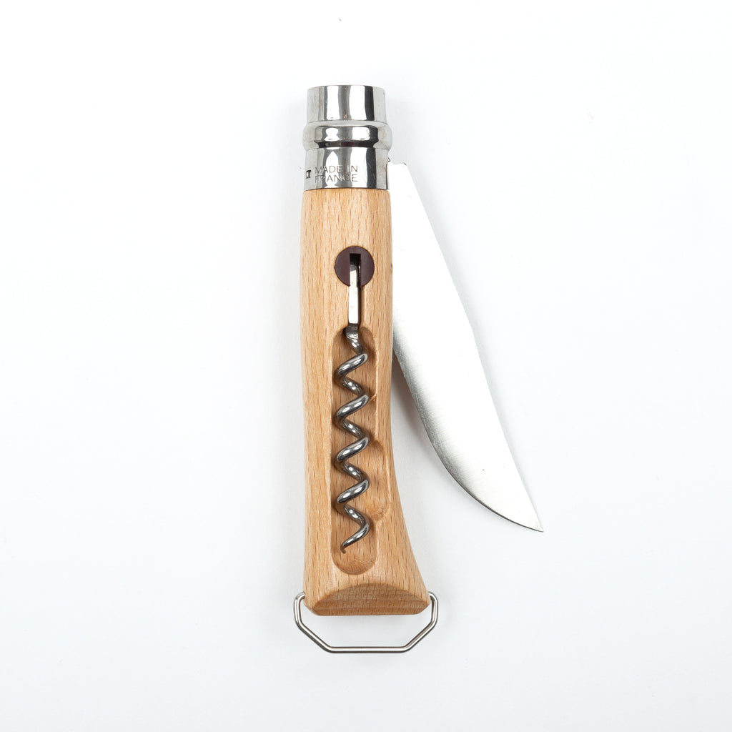 Opinel Picnic Knife with Corkscrew