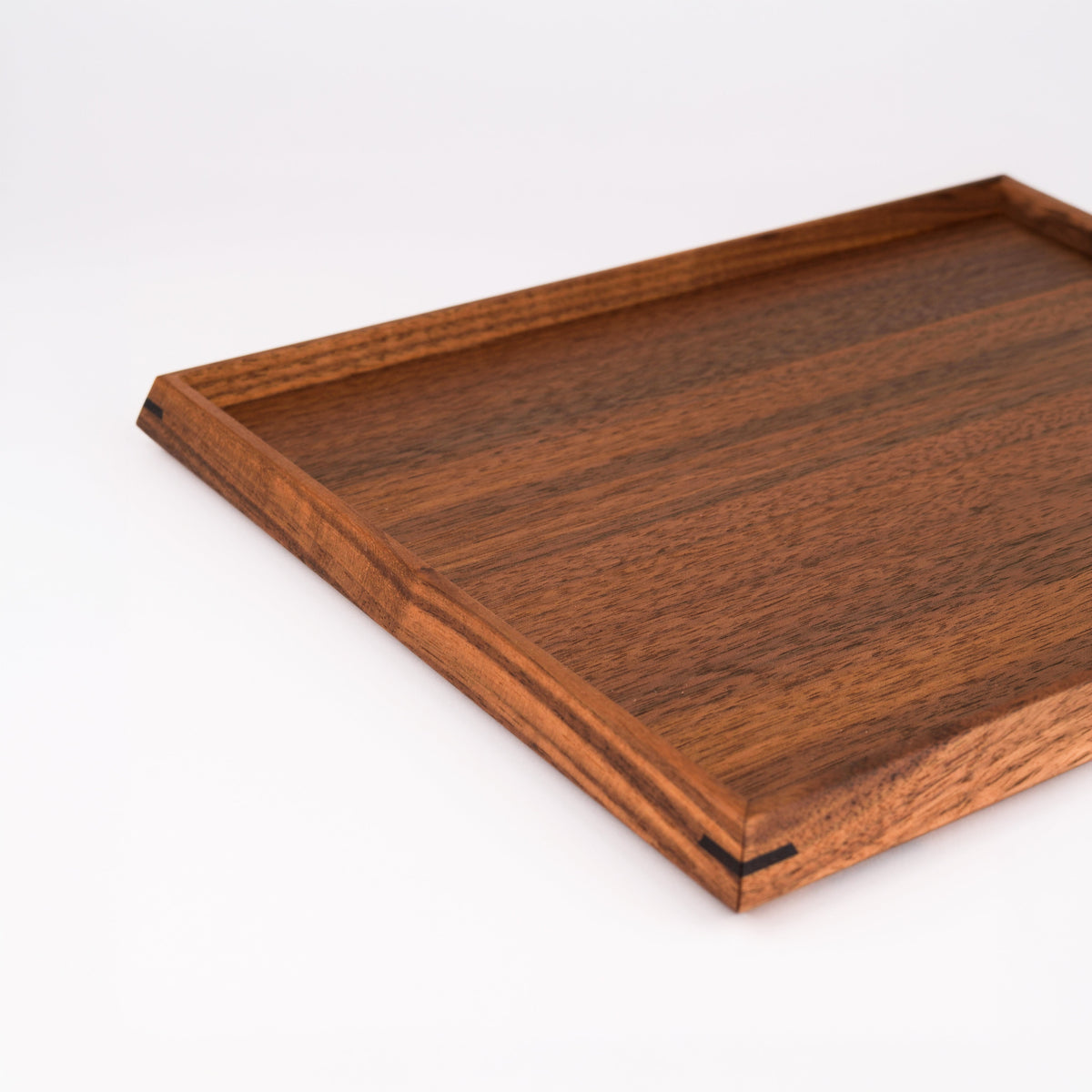 Cassette Beveled Hardwood Trays