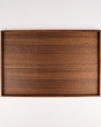 Cassette Beveled Hardwood Trays