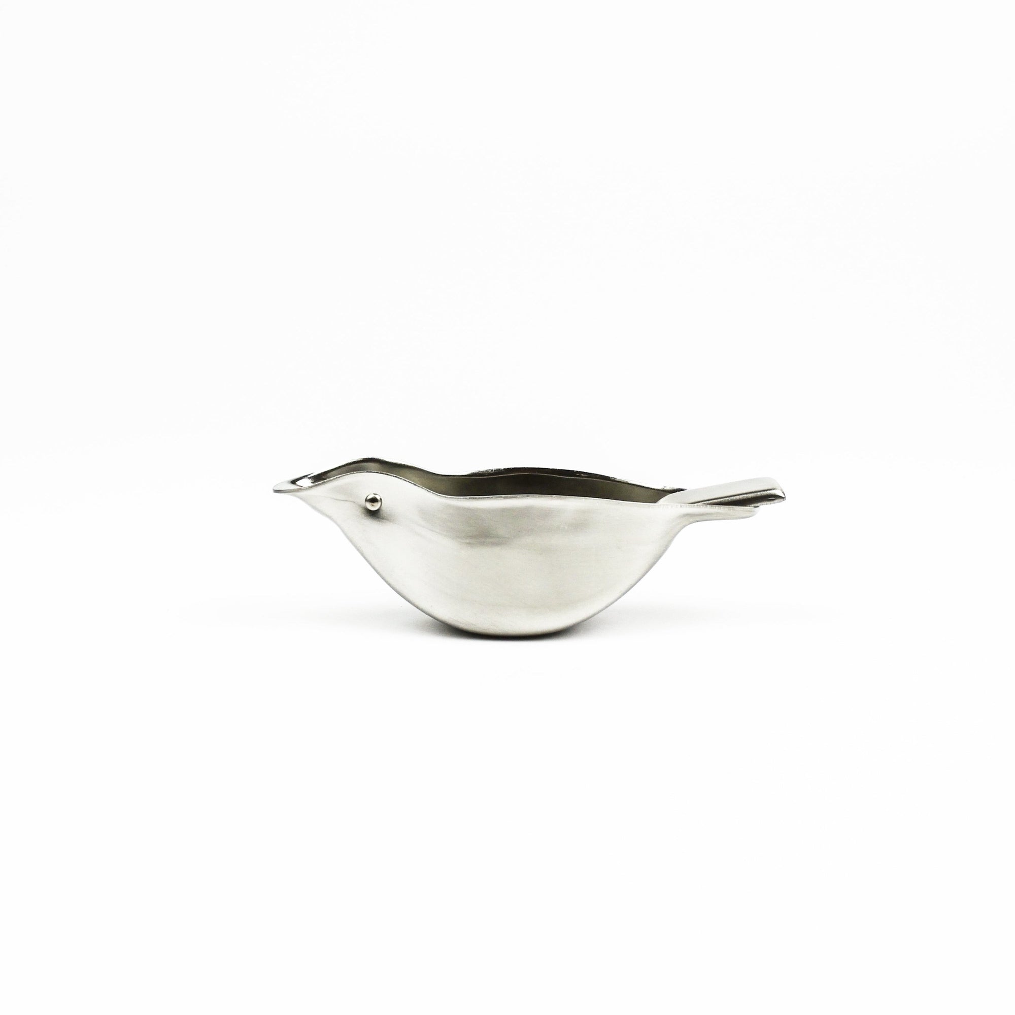 Bird shaped lemon squeezer on a white background