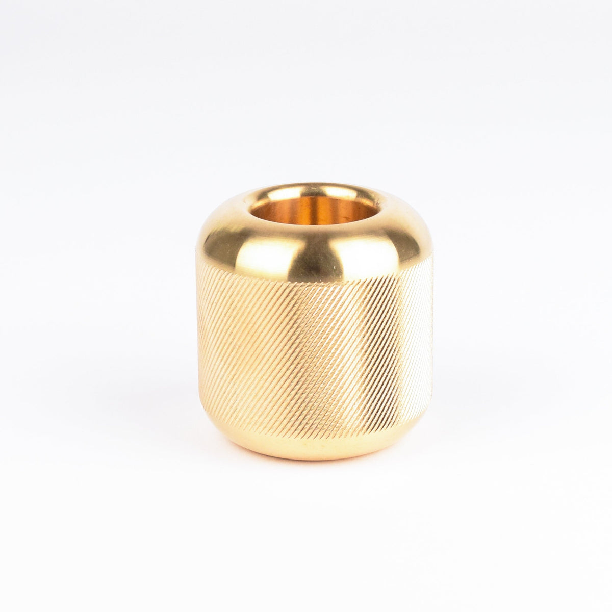 Knurled Match Striker Brass