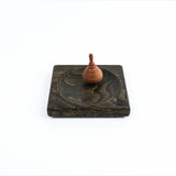 Mader Spinning Tops - Small Spinning Plate - Black Oak
