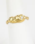 Elle Naz - Ridge Diamond Ring - Size 6