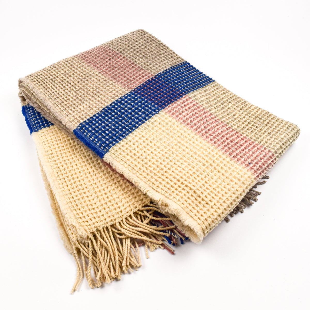 Burel Mountain Originals Blanket - Waffle - Multi