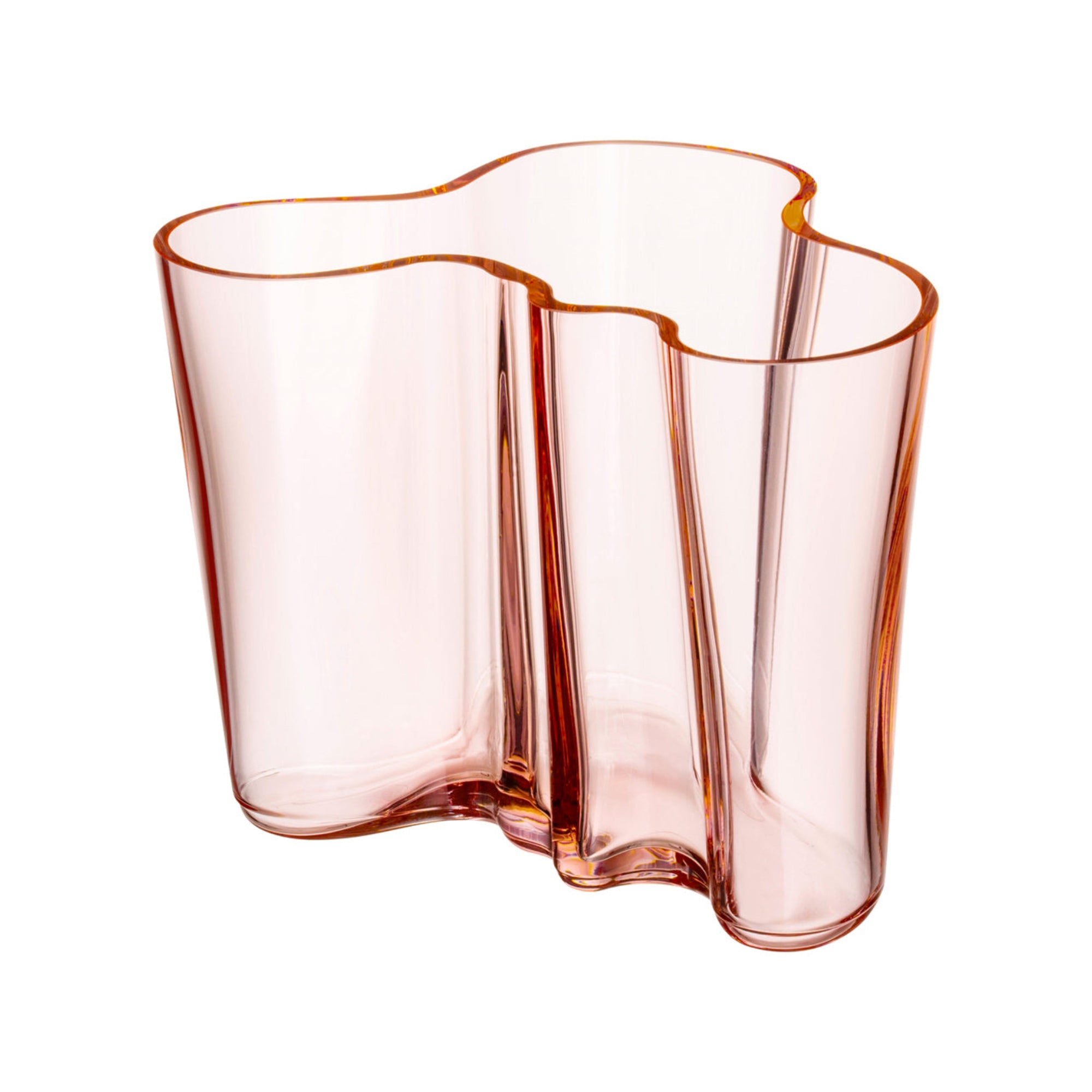 Aalto Vase - Salmon Pink - 6.25"
