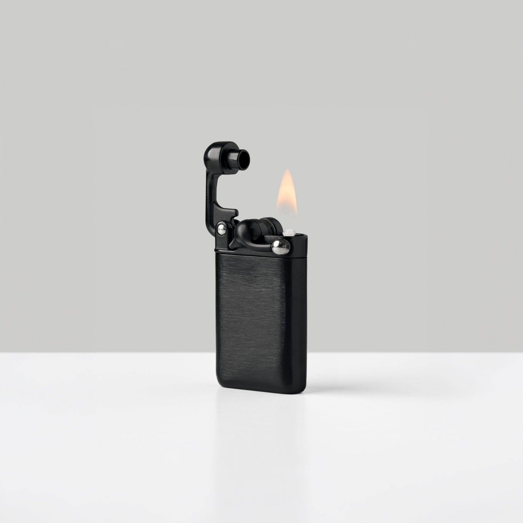 【CALEE】WEST POINT SWINGTOP Swingtop Lighter - Black – Canoe