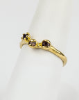 Elle Naz - Amelia Ring with Sapphires - Size 7