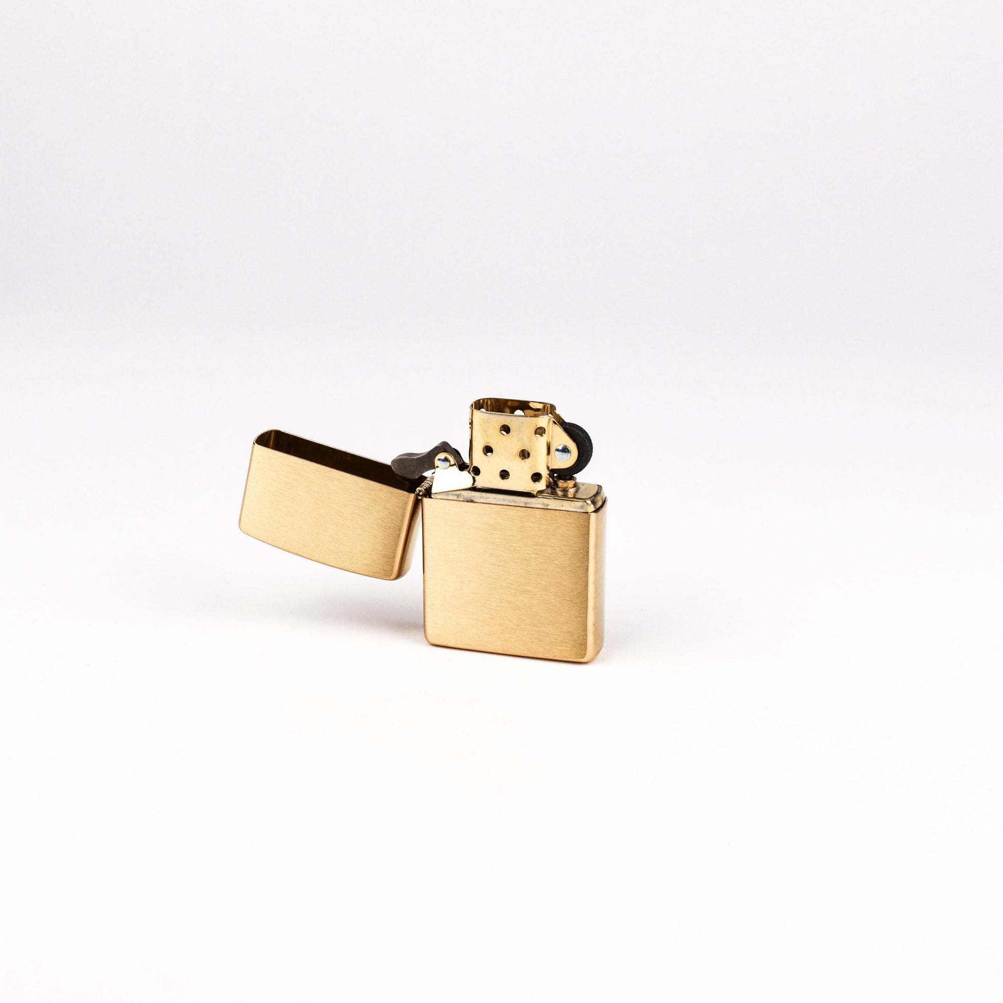 Zippo Armor Lighter - Brushed Brass