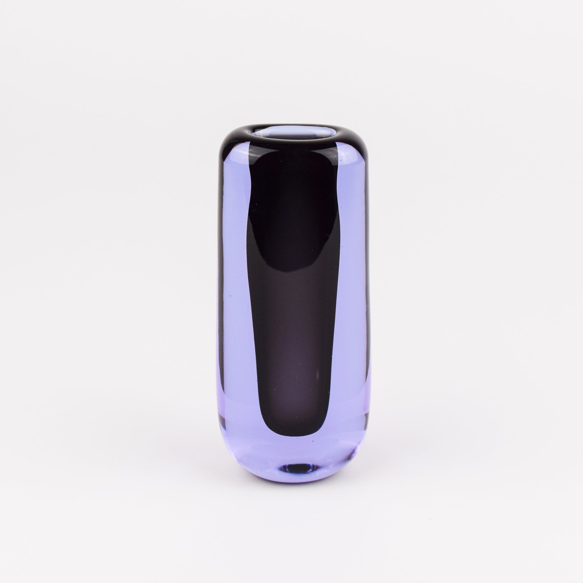 Sommerso Vases - Lilac &amp; Grey - Cylinder