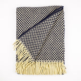 Burel Mountain Originals Blanket - Mondego - Navy
