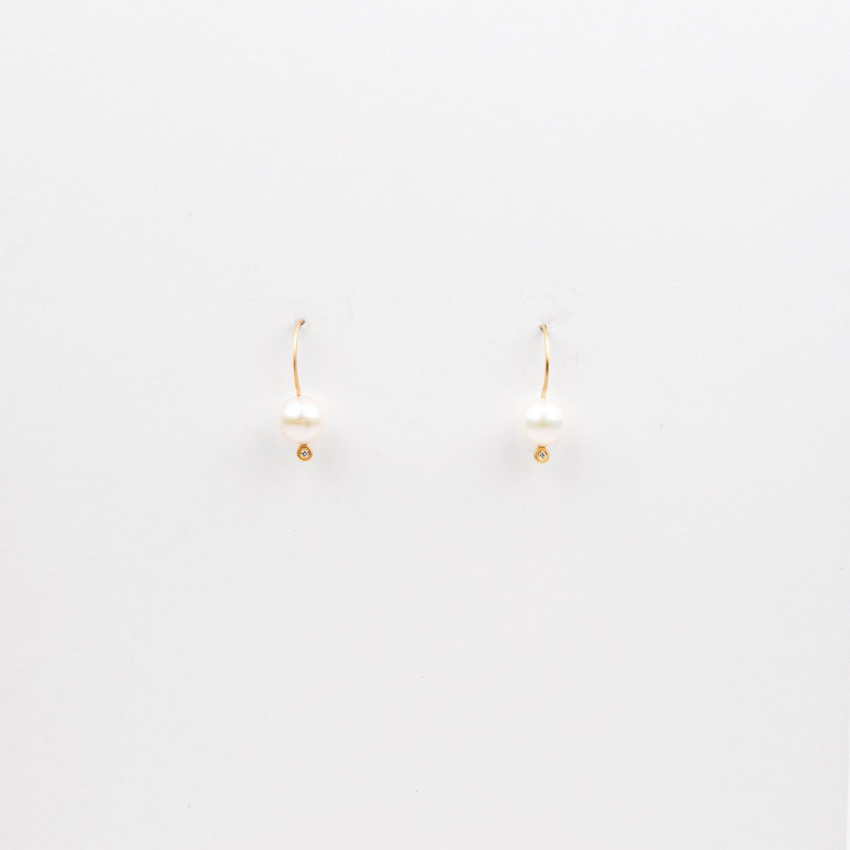 Carla Caruso - Big Pearl &amp; Diamond Earrings