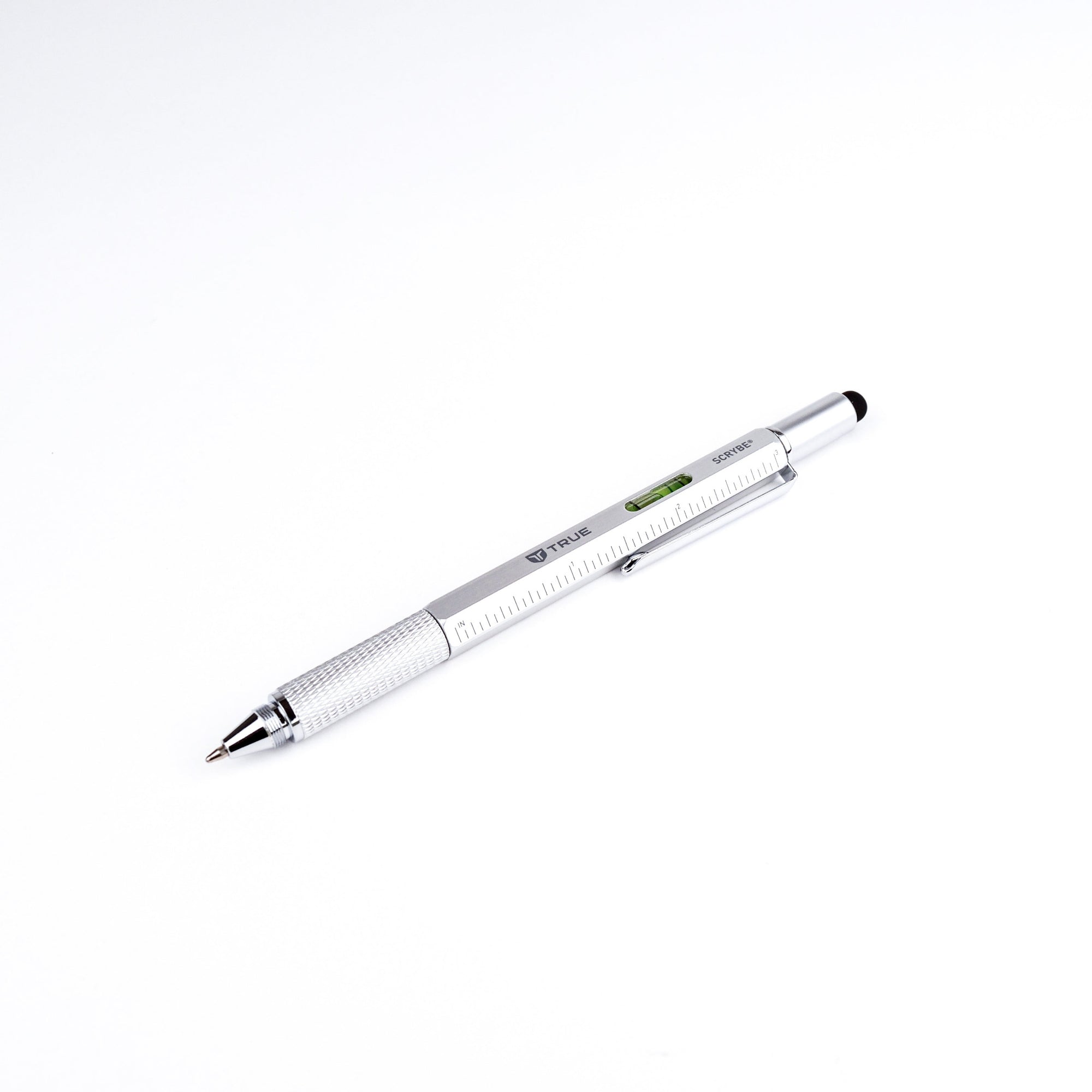 Scrybe 6-in-1 Multi-Tool Pen - Silver