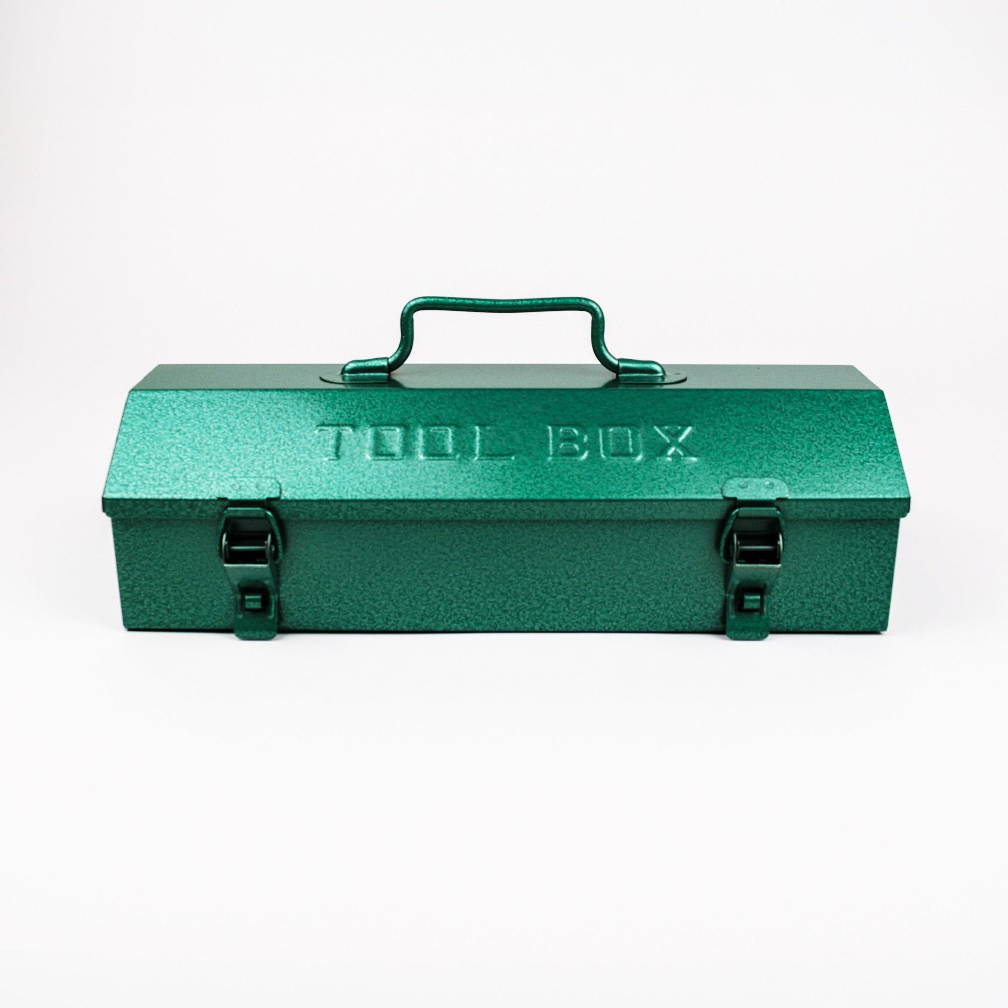 Green toolbox with 'Tool Box' text on a white background