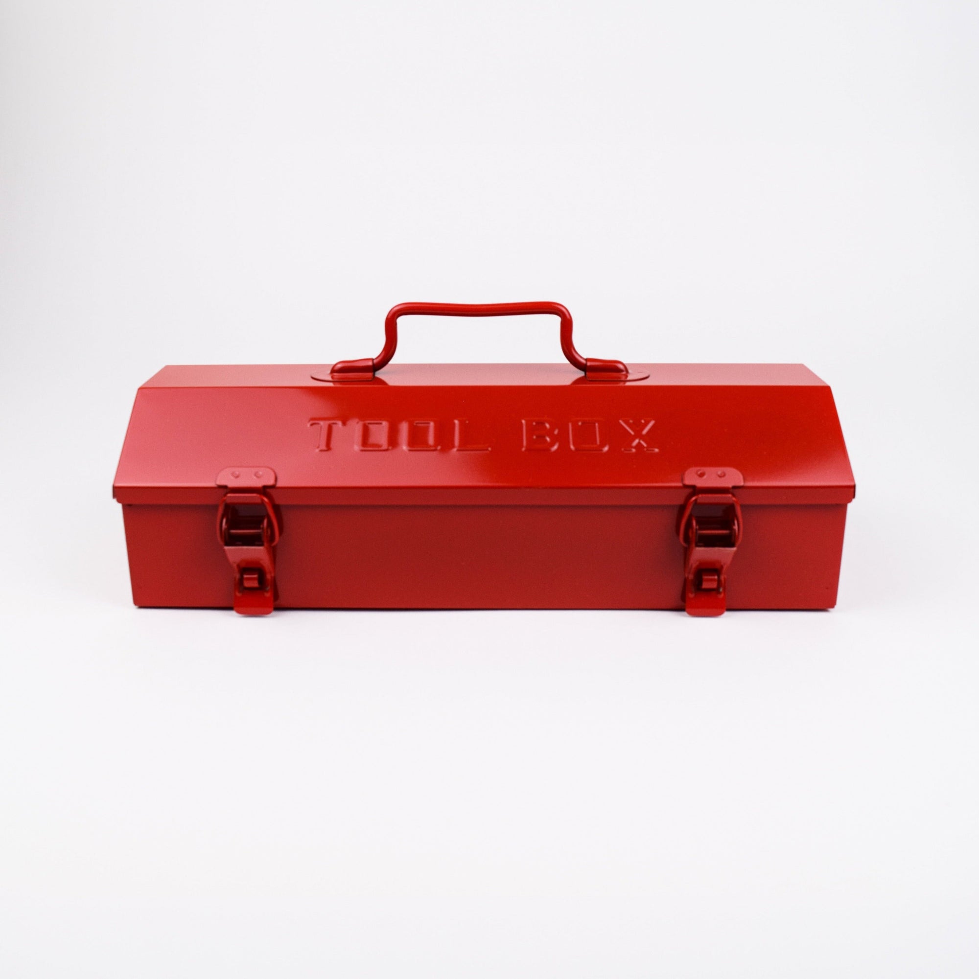 Red toolbox with 'Tool Box' text on a white background