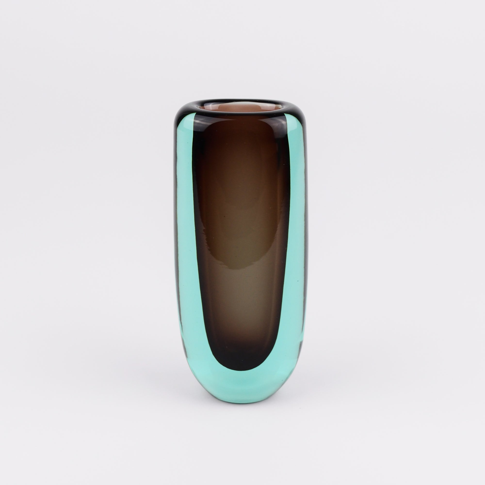 Sommerso Vases - Sea &amp; Topaz - Cylinder