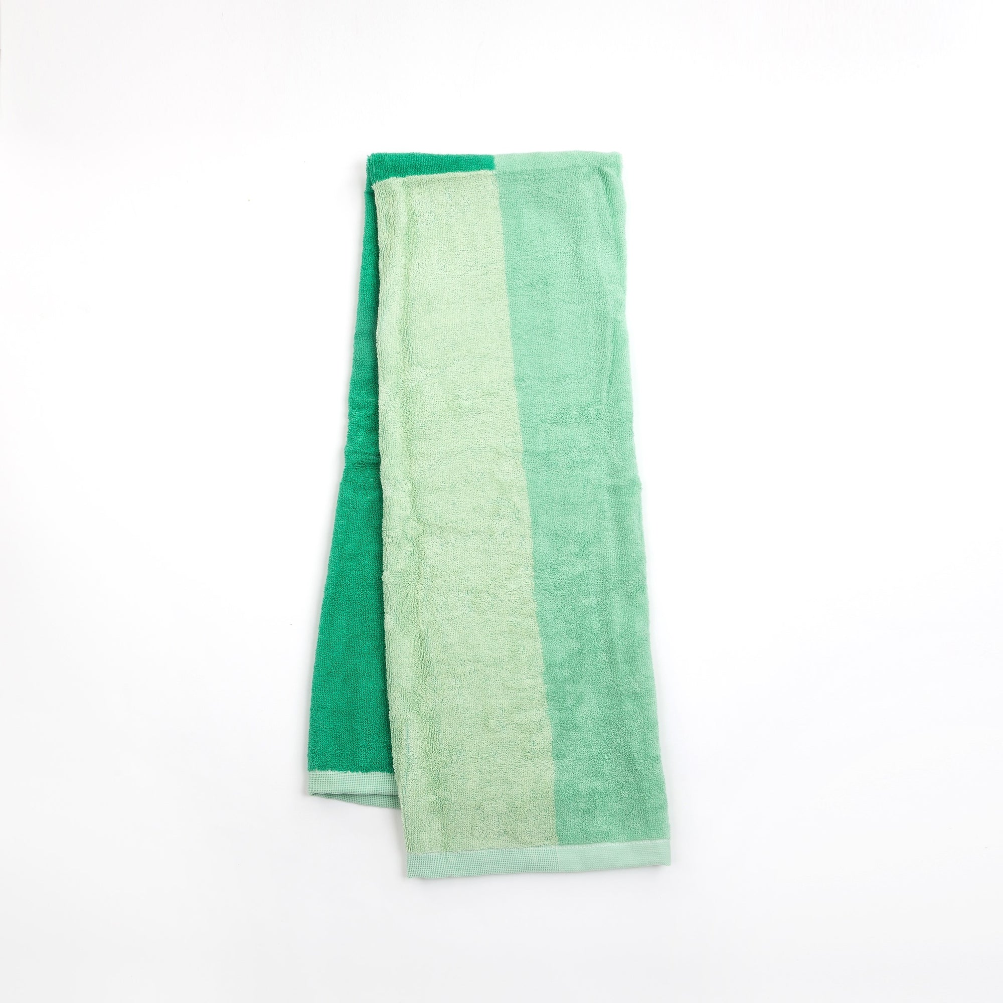 unfading japanese cotton hand towel green imabari