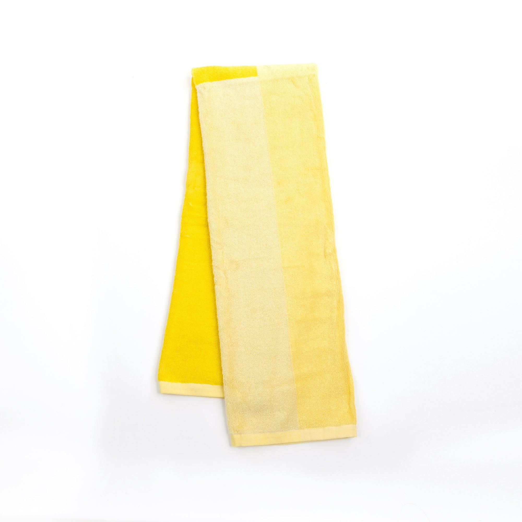 unfading japanese cotton bath towel yellow imabari