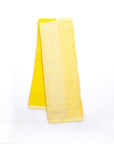 unfading japanese cotton bath towel yellow imabari