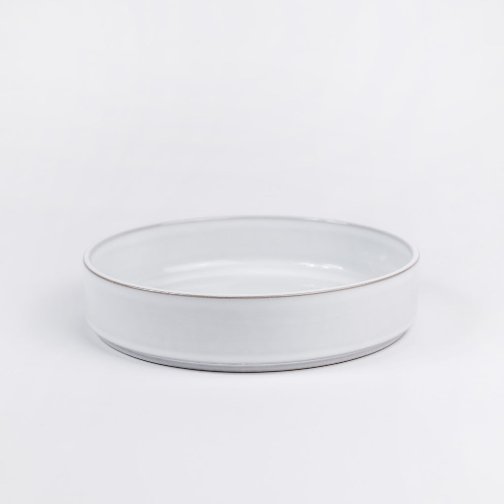 adonde dinnerware deep salad plate white