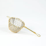 Handmade Tea Strainers - Small, Brass and Copper