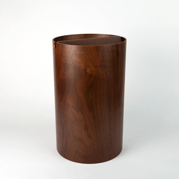 Molded Ply Wastebasket with Lid - Large