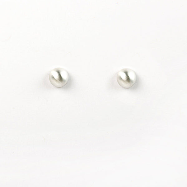 Carla Caruso - Bubble Studs Earrings - Sterling Silver, Medium
