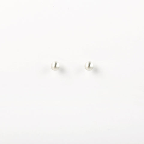 Carla Caruso - Bubble Stud Earrings - Sterling Silver, Small